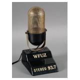 Vintage Promotional Radio Microphone WFUZ