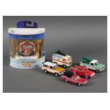 (6) Hallmark & Hot Wheels Christmas Vehicles