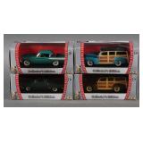 (4) Yat Ming Collector's Edition Die-Cast Cars