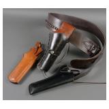 Bianchi Pacemaker Leather Holster Gun Belt Lot