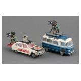 (2) Corgi Film Crew Die-Cast Vehicles