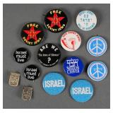 14 Pro-Israel & Soviet Jewry Buttons