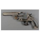 Antique S&W Revolver Frame & Barrel Parts