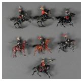 (7) Antique Britains Ltd. Lead Figures Soldiers