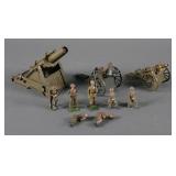 (10) Antique Britains Ltd. Lead Military Cannons