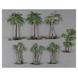 (7) Antique Britains Ltd. Lead Toy Palm Trees