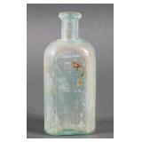 Vtg Groves Tasteless Chilltonic Clear Glass Bottle