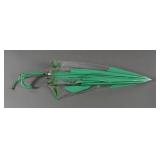 1968 HO HO HO! Jolly Green Giant Promo Umbrella