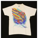1989 Grateful Dead Skiing Skeleton T-Shirt