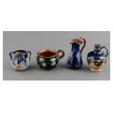 (4) Royal Doulton Lambeth Miniatures