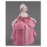 Erphila Madame Pompadour Dresser Doll Jar