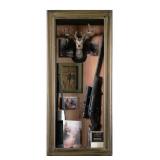 Large Hunting Shadow Box Wall Decor