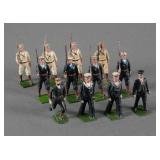 (12) Antique Britains Ltd. Lead Military Navy