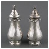 English Gadroon Gorham Sterling Shakers No. 35