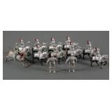 (12) Antique Britains Ltd. Lead Figures Knights