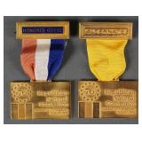 (2) 1976 Republican National Convention Badges