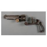 Antique S&W Revolver Frame & Barrel Parts