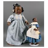 (2) Vintage Black Americana Dolls