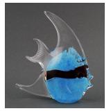 Vintage Murano Style Glass Tropical Fish
