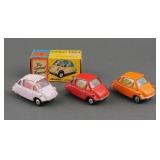 (3) Corgi Toys Heinkel Economy Cars