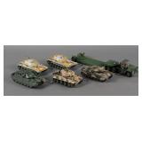 (6) Corgi Toys Military Vehicles