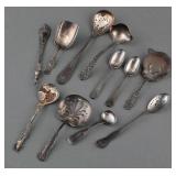 (8) Sterling Serving Pieces & Extras