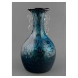 Dale Tiffany Favrile Art Glass Milano Amphora Vase