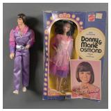 Vintage Donny & Marie Osmond Dolls Mattel 1976
