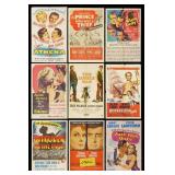 (9) Vintage Movie Posters 1940s-1960s