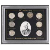 50th Anniversary Roosevelt Dime 9-Coin Set