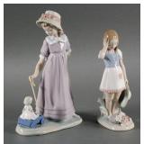 (2) Vtg Lladro Figures Nos. 1285 and 5044