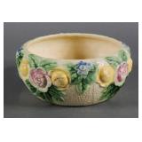 Roseville Pottery Rozane Floral Bowl Planter