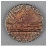 1915 Sinking of the Lusitania Medal Karl Goetz