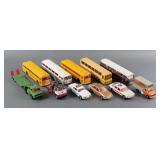 (11) Vintage Diecast Cars & Trucks