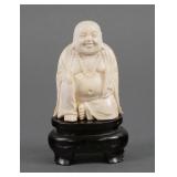 Carved Ivory Buddha Figure