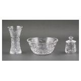 (3) Vintage Waterford Crystal Pieces