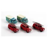 (5) Vintage Corgi & Dinky Toy Trucks