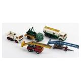 (5) Vintage Corgi & Dinky Toy Trucks