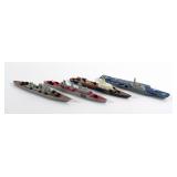 (4) Matchbox Sea Kings Ships