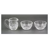 (3) Waterford Crystal Pieces