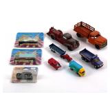 (9) Vintage Kingstar Tomica & Hubley Toy Vehicles