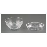 (2) Orrefors Glass Dishes