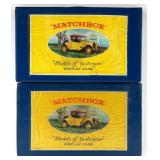 (2) Matchbox Models of Yesteryear Display Cases