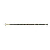 European Coin-Decorated Folk Art Staff