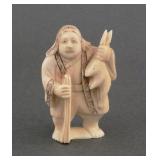 Signed Antique Ivory Netsuke