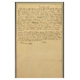 1803 American Bill of Libel Document, West Indies