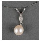 14KT Gold and Pearl Necklace