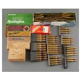 Assorted Vintage Rifle Ammunition & Clips