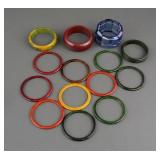 (14) Vintage Chunky Bangles Bracelets
