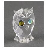 Vintage Swarovski Crystal Owl